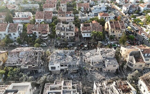 Iran missiles Israeli destruction